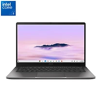 Portable Chromebook Plus CX14 de 14 po d'ASUS - Gris pierre (Core 3-N355 d'Intel/eMMC 128 Go/RAM 8 Go/ChromeOS)
