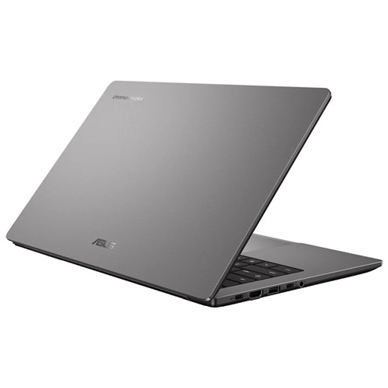 Portable Chromebook Plus CX14 de 14 po d'ASUS - Gris pierre (Core 3-N355 d'Intel/eMMC 128 Go/RAM 8 Go/ChromeOS)
