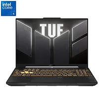 Portable de jeu 16 po TUF Gaming F16 d'ASUS - Gris méca (Core 5 205H Intel/RAM 16 Go/SSD 512 Go/GeForce RTX 3050/Windows 11)