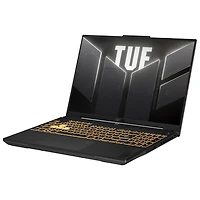 Portable de jeu 16 po TUF Gaming F16 d'ASUS - Gris méca (Core 5 205H Intel/RAM 16 Go/SSD 512 Go/GeForce RTX 3050/Windows 11)