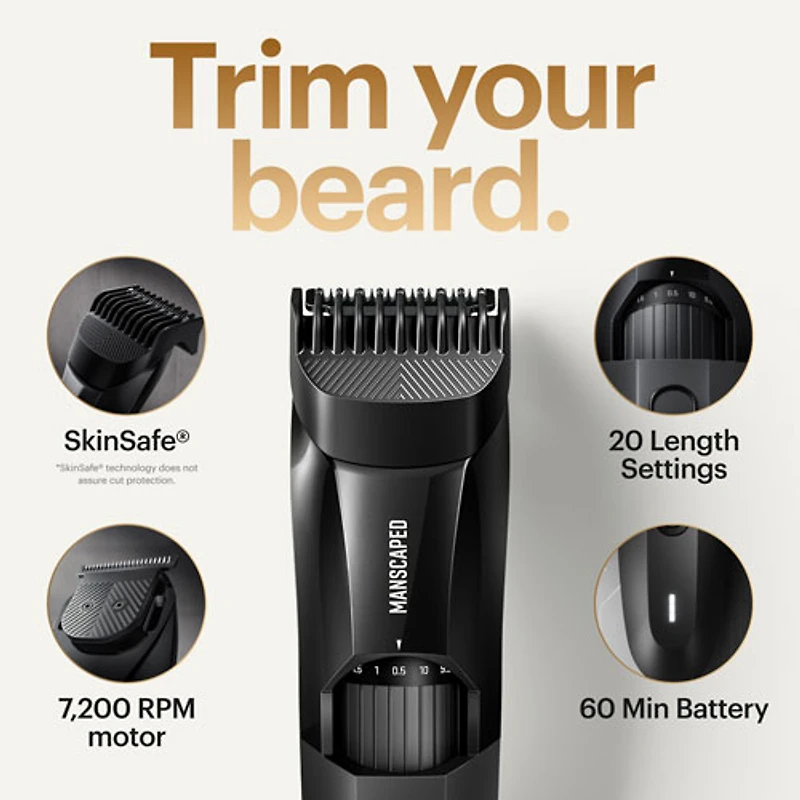 Tondeuse sans fil Beard Hedger de Manscaped