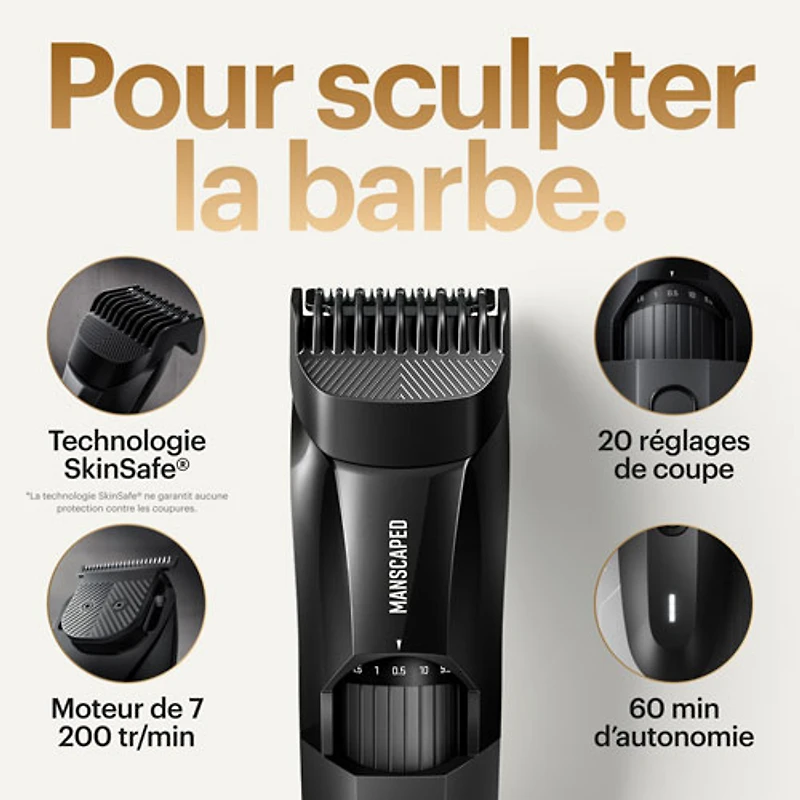 Tondeuse sans fil Beard Hedger de Manscaped