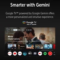 Téléviseur Google DEL RGB véritable UHD 4K 120 Hz avec Gemini XR70M2 de 75 po BRAVIA 7 II de Sony (K75XR70M2) - 2026 - Idéal pour les films et les jeux