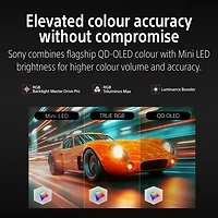 Téléviseur Google DEL RGB véritable UHD 4K avec Dolby Vision, 120 Hz et Gemini XR70M2 de 85 po BRAVIA 7 II de Sony (K85XR70M2) - 2026 - Idéal pour les films et les jeux