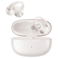 Écouteurs boutons 100 % sans fil ouverts OpenDots 2 de Shokz avec Dolby Audio - Blanc