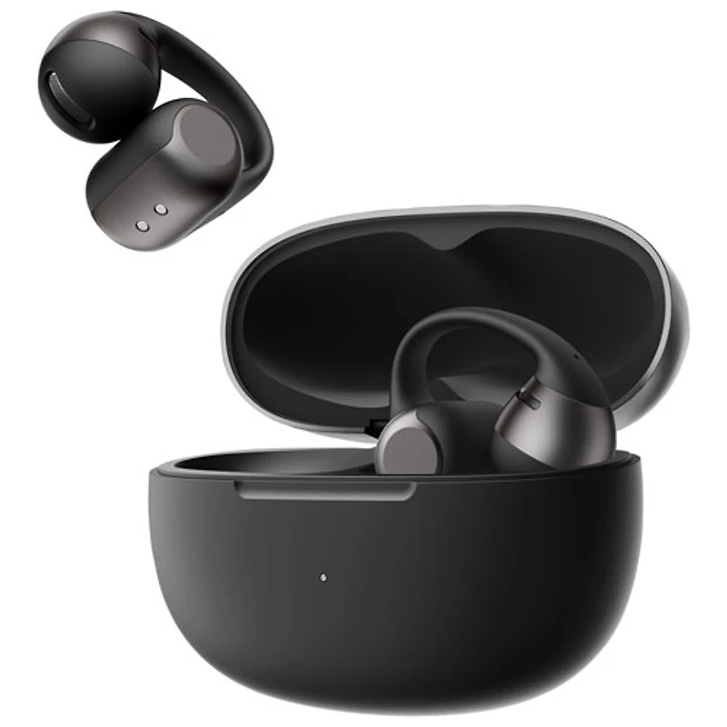 Shokz OpenDots 2 Open-Ear True Wireless Earbuds with Dolby Audio - Black