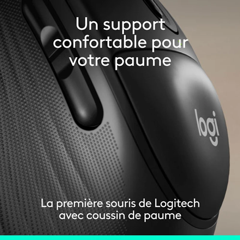 Souris optique Bluetooth Signature Comfort Plus M850 L de Logitech - Noir