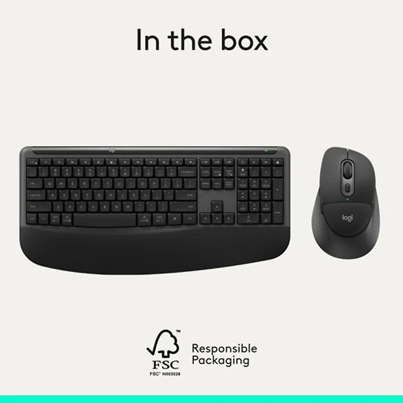 Ensemble clavier et souris optique avancés Bluetooth Comfort Plus MK880 de Logitech - Français