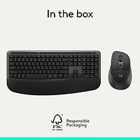Ensemble clavier et souris optique avancés Bluetooth Comfort Plus MK880 de Logitech - Français