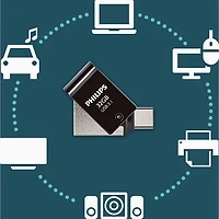 Philips 32GB USB 3.1 / USB-C Flash Drive