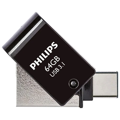 Clé USB 3.1/USB-C de 64 Go de Philips