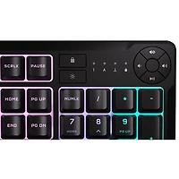 Clavier de jeu pleine grandeur rétroéclairé à membrane linéaire K55 Core de Corsair - Anglais