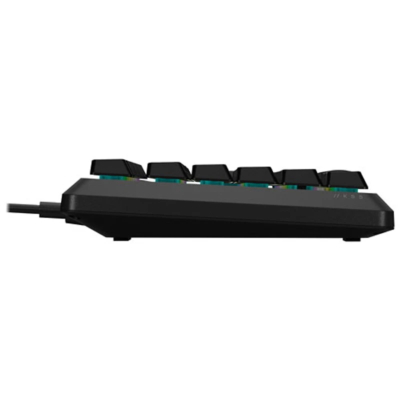 Clavier de jeu pleine grandeur rétroéclairé à membrane linéaire K55 Core de Corsair - Anglais