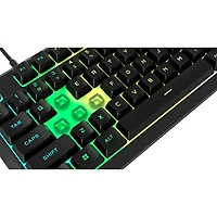 Clavier de jeu pleine grandeur rétroéclairé à membrane linéaire K55 Core de Corsair - Anglais