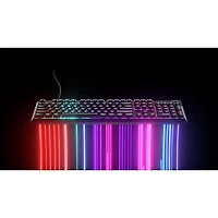 Clavier de jeu pleine grandeur rétroéclairé à membrane linéaire K55 Core de Corsair - Anglais