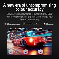 Sony 75" Class BRAVIA 9 II True RGB 4K HDR Google TV with Gemini and Anti-Glare screen 120Hz (K75XR90M2B) - 2026 - Great for Movies & Gaming