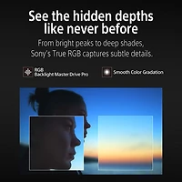 Sony 65" Class BRAVIA 9 II True RGB 4K HDR Google TV with Gemini and Anti-Glare screen LED 120Hz (K65XR90M2B) - 2026 - Great for Movies & Gaming