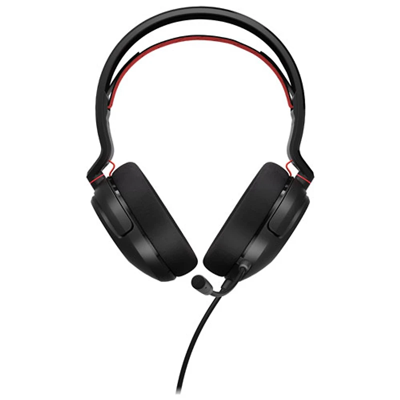 Casque de jeu HS35 v2 de Corsair - Noir/Rouge