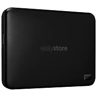 WD Easystore 1TB USB 3.2 External Hard Drive (WDBAJN0010BBK-WESN)