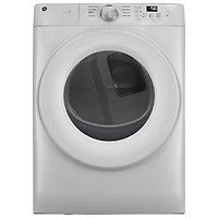 GE 7.8 Cu. Ft. Large Capacity Stackable Electric Dryer with Moisture Sensing, Wrinkle Prevent, Energy Star & Wi-Fi (GFD35ESMYWW) - White