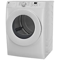 GE 7.8 Cu. Ft. Large Capacity Stackable Electric Dryer with Moisture Sensing, Wrinkle Prevent, Energy Star & Wi-Fi (GFD35ESMYWW) - White