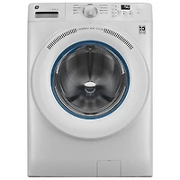 GE 5.3 Cu. Ft. High Efficiency Front Load Washer (GFW350SSYWW) - White