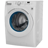 GE 5.3 Cu. Ft. High Efficiency Front Load Washer (GFW350SSYWW) - White