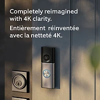 Ring Doorbell Pro (Wired) Wi-Fi Video Doorbell (3rd Gen) - Deep Silver