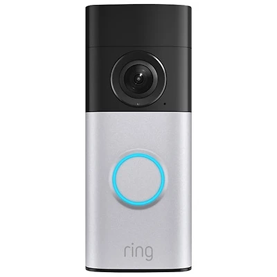 Ring Doorbell Plus (Wired) Wi-Fi Video Doorbell (2nd Gen) - Nickel Silver