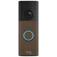 Sonnette vidéo sans fil à batterie de Ring (2e génération) - Moka mat