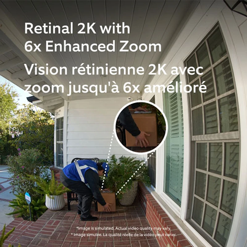 Ring Doorbell Plus Wire-Free Battery Wi-Fi Video Doorbell (2nd Gen) - Nickel Silver