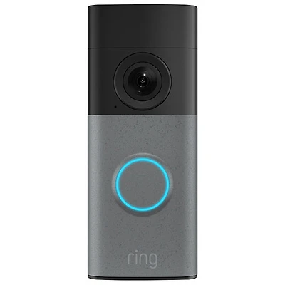 Ring Doorbell (Wired) Wi-Fi Video Doorbell - Speckled Grey