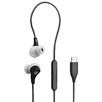 JBL Endurance Run 3C In-Ear Sound Isolating Wired Sports Earbuds - Black / Grey