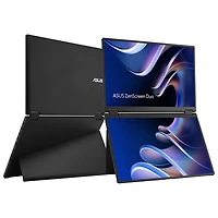 ASUS ZenScreen Duo 14" WUXGA 60HZ 1ms LED Foldable Portable Monitor (MB14FCD)