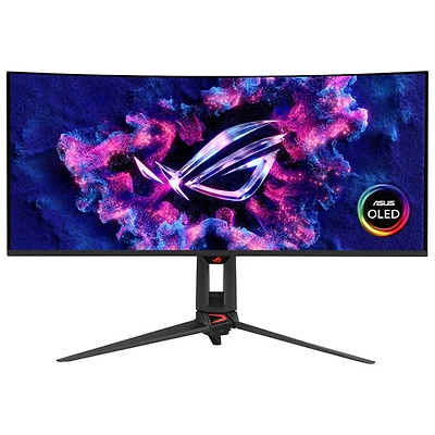 Moniteur de jeu incurvé DELO 360 Hz de 34 po ROG Swift d'ASUS avec temps de réponse de 0,03 ms GÀG (PG34WCDN)