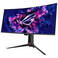 Moniteur de jeu incurvé DELO 360 Hz de 34 po ROG Swift d'ASUS avec temps de réponse de 0,03 ms GÀG (PG34WCDN)