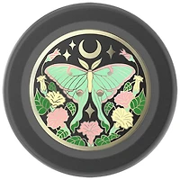 Support à prise magnétique extensible universel pour cellulaire PopGrip avec MagSafe de PopSockets - Papillon de nuit
