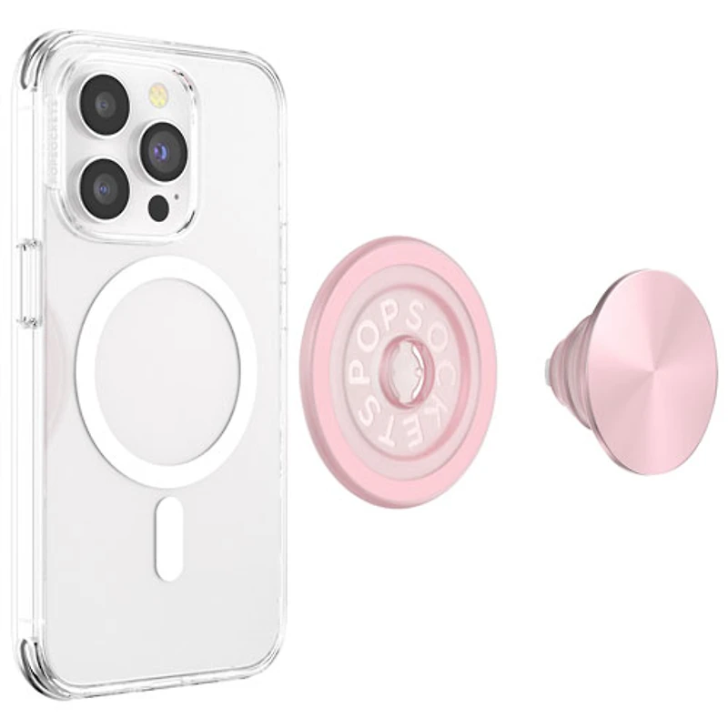 PopSockets PopGrip Universal Cell Phone Expanding Magnetic Grip & Stand with MagSafe - Dusty Rose