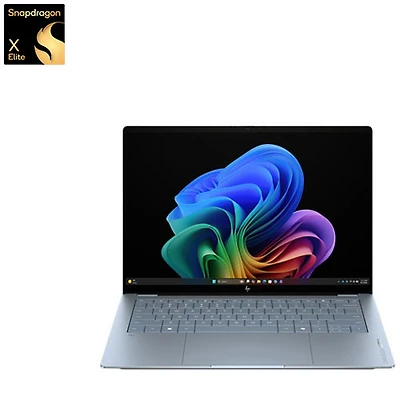 Portable à écran tactile DELO OmniBook Ultra de 14 po de HP - Bleu pierre (Snapdragon X2 Elite X2E-90-100/RAM 32 Go/SSD 1 To)