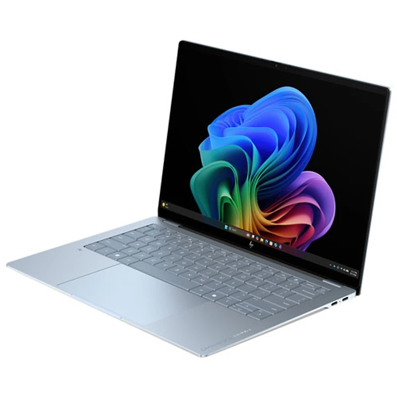 Portable à écran tactile DELO OmniBook Ultra de 14 po de HP - Bleu pierre (Snapdragon X2 Elite X2E-90-100/RAM 32 Go/SSD 1 To)