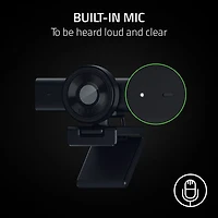 Razer Kiyo V2 X 1440P 60FPS Full HD Streaming Webcam - Black