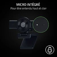 Razer Kiyo V2 X 1440P 60FPS Full HD Streaming Webcam - Black