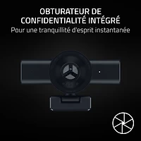 Razer Kiyo V2 X 1440P 60FPS Full HD Streaming Webcam - Black