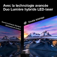 Projecteur de cinéma maison laser Ultra HD 4K Horizon Ultra de XGIMI (XM13N)