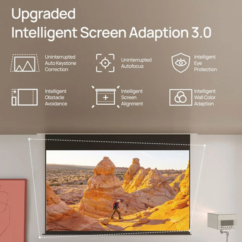 Projecteur de cinéma maison laser Ultra HD 4K Horizon Ultra de XGIMI (XM13N)