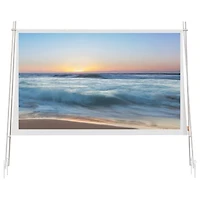 Écran de projection portatif pour l'extérieur XGIMI de 70 po - Blanc mat