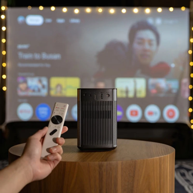 Écran de projection portatif pour l'extérieur XGIMI de 70 po - Blanc mat