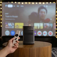 Écran de projection portatif pour l'extérieur XGIMI de 70 po - Blanc mat