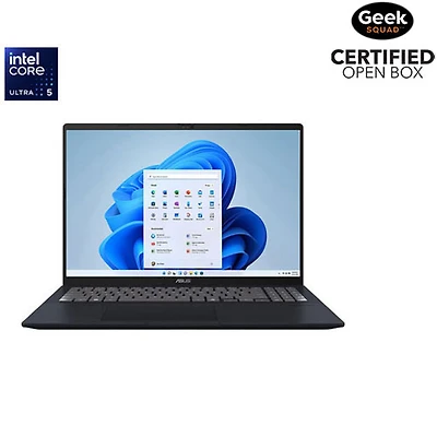 Open Box - ASUS Vivobook 16 16" Laptop - Quiet Blue (Intel Core Ultra 5 225H/16GB RAM/512GB SSD/Windows 11 Home)