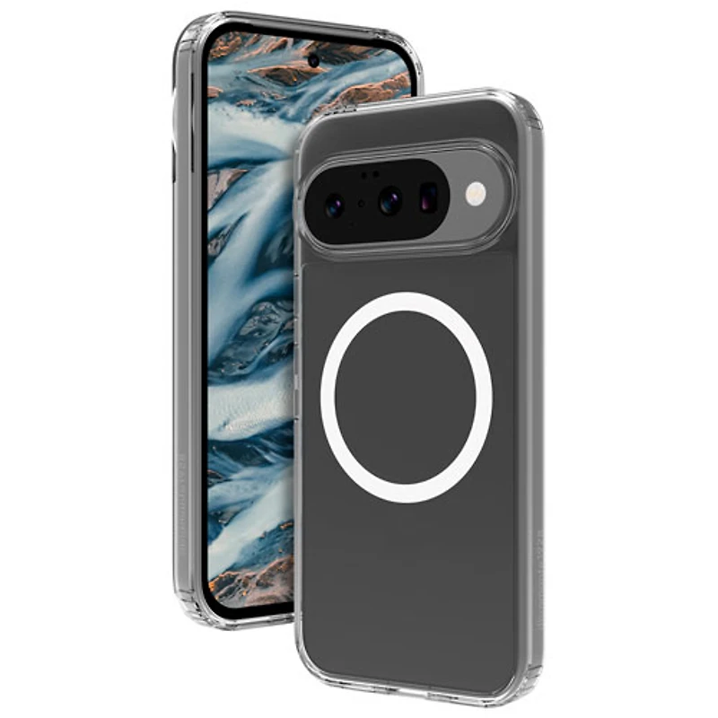 Étui rigide ajusté Iceland Pro Qi de Dbramante1928 pour Pixel 10/10 Pro - Transparent